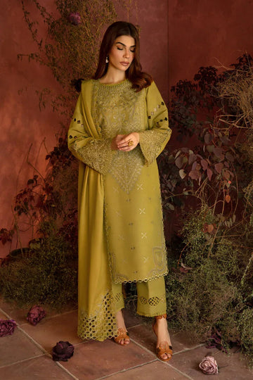 Rangrasiya | Premium Winter Edit 24 |  Cardamom - Aqsa Fabrics