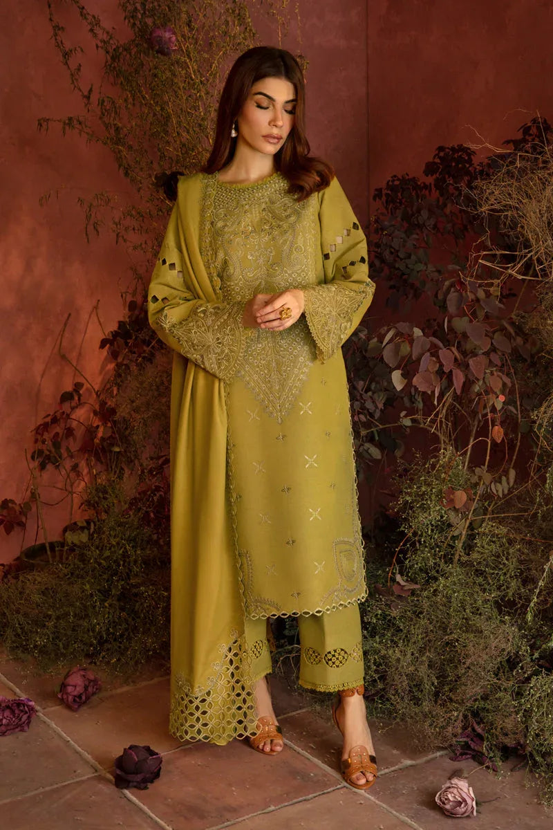Rangrasiya | Premium Winter Edit 24 |  Cardamom - Aqsa Fabrics