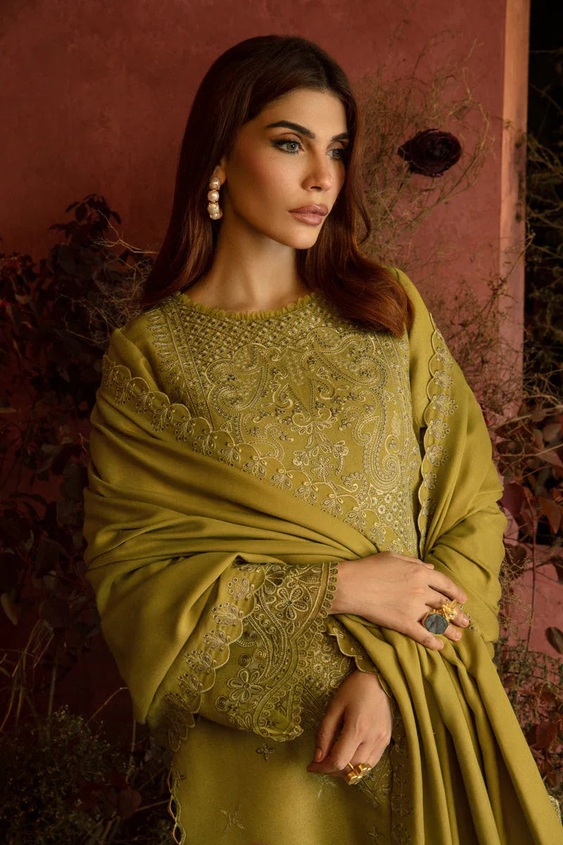 Rangrasiya | Premium Winter Edit 24 |  Cardamom - Aqsa Fabrics