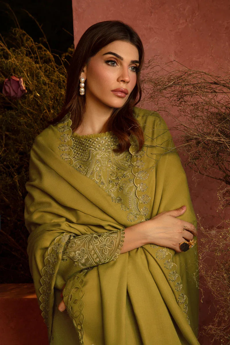 Rangrasiya | Premium Winter Edit 24 |  Cardamom - Aqsa Fabrics