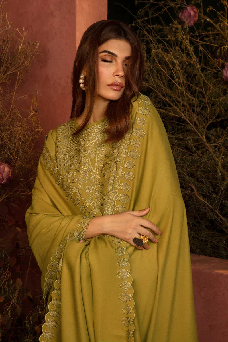 Rangrasiya | Premium Winter Edit 24 |  Cardamom - Aqsa Fabrics
