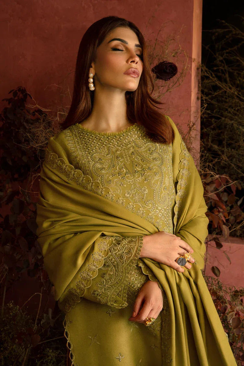 Rangrasiya | Premium Winter Edit 24 |  Cardamom - Aqsa Fabrics