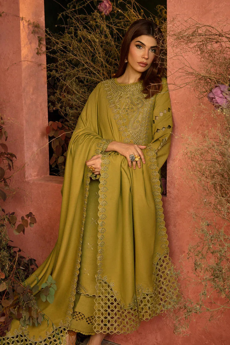 Rangrasiya | Premium Winter Edit 24 |  Cardamom - Aqsa Fabrics