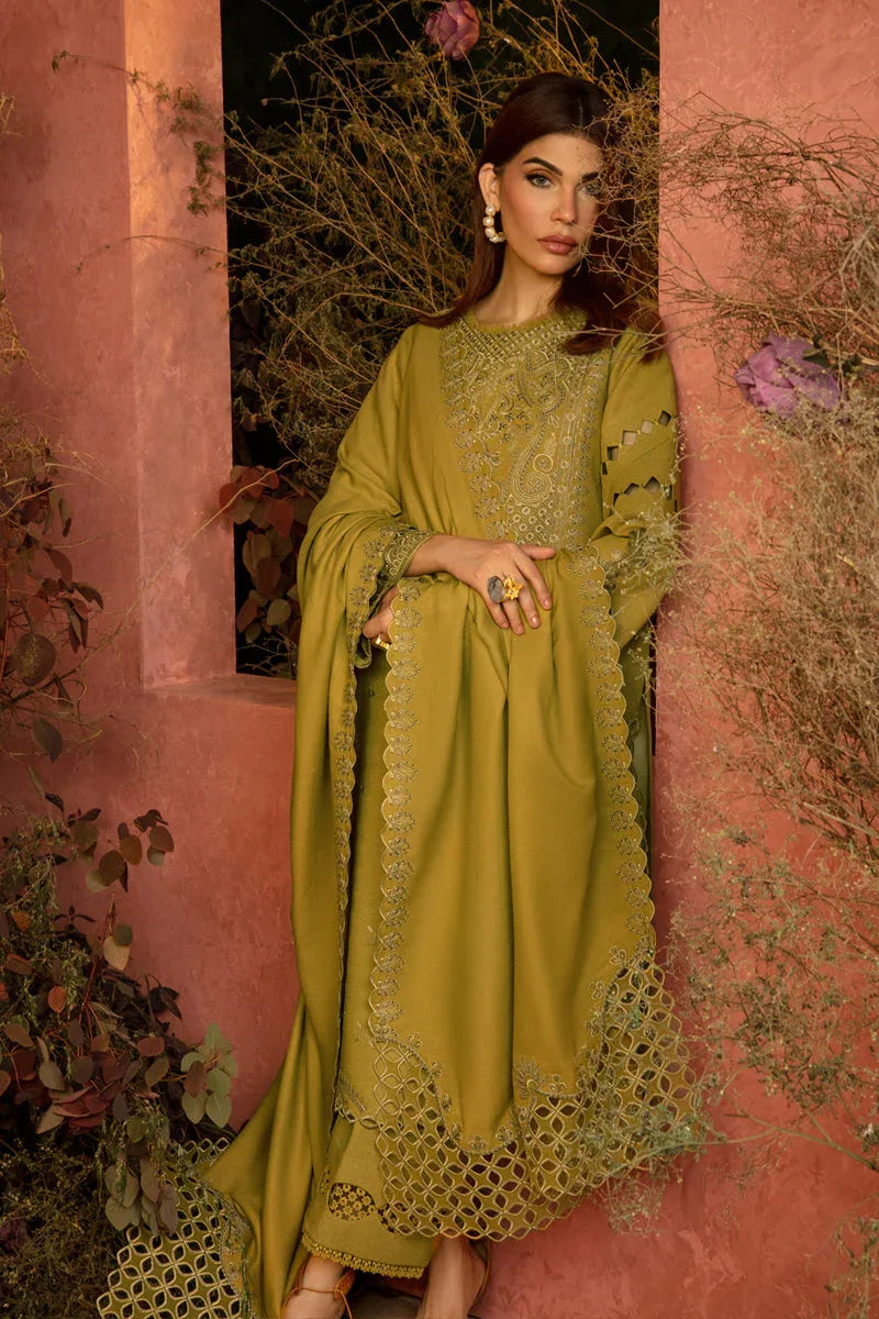 Rangrasiya | Premium Winter Edit 24 |  Cardamom - Aqsa Fabrics