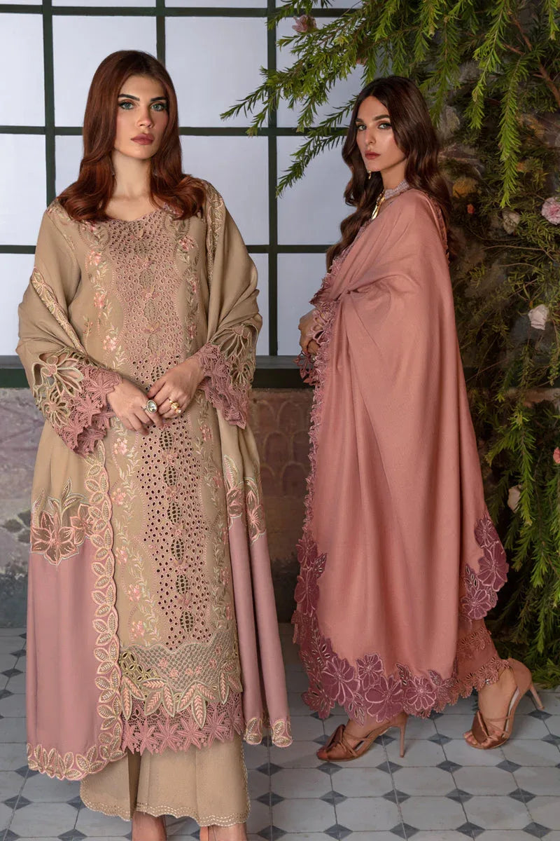 Rangrasiya | Premium Winter Edit 24 |  Chai - Aqsa Fabrics