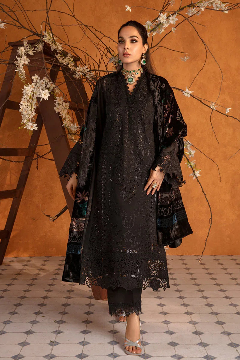 Rangrasiya | Premium Winter Edit 24 |  Espresso - Aqsa Fabrics