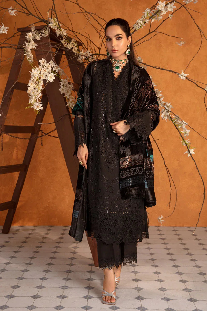 Rangrasiya | Premium Winter Edit 24 |  Espresso - Aqsa Fabrics