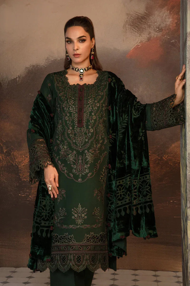 Rangrasiya | Premium Winter Edit 24 |  Matcha - Aqsa Fabrics