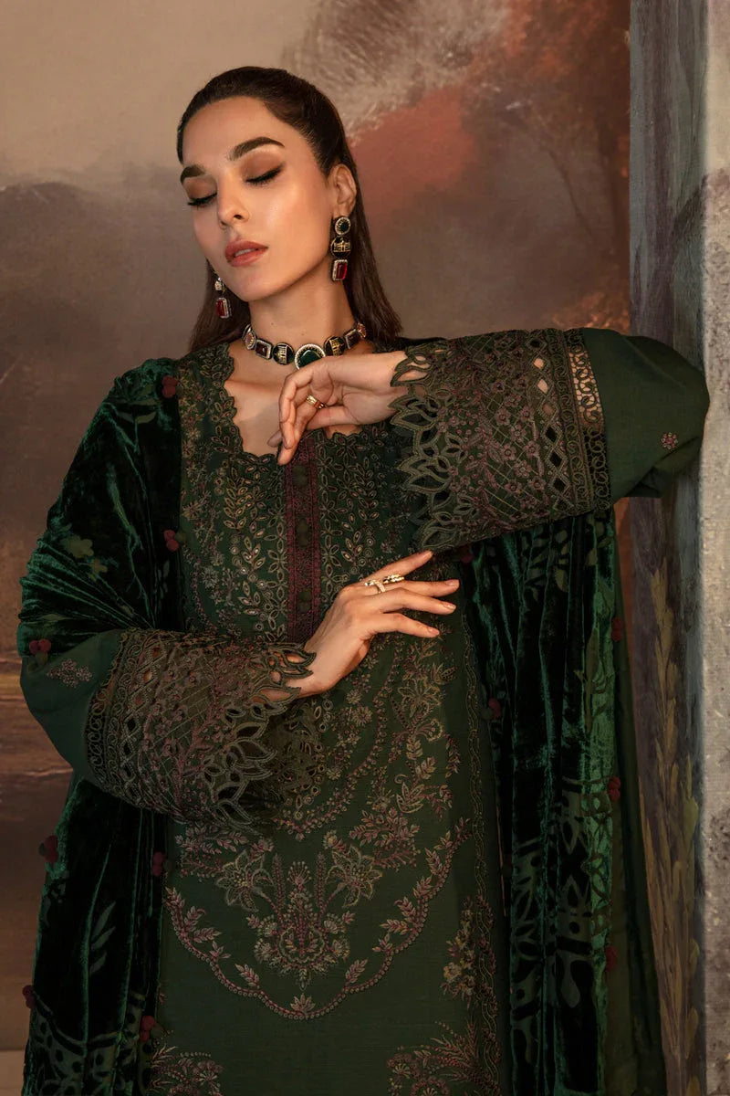 Rangrasiya | Premium Winter Edit 24 |  Matcha - Aqsa Fabrics