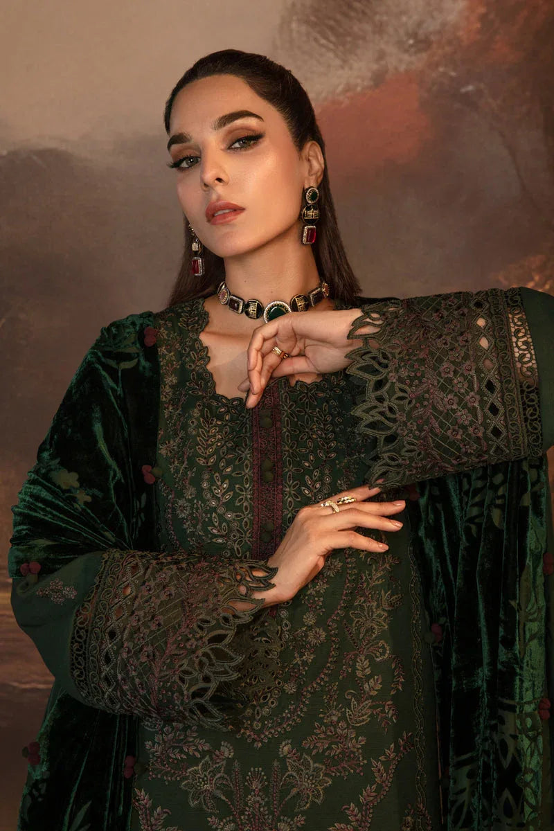 Rangrasiya | Premium Winter Edit 24 |  Matcha - Aqsa Fabrics