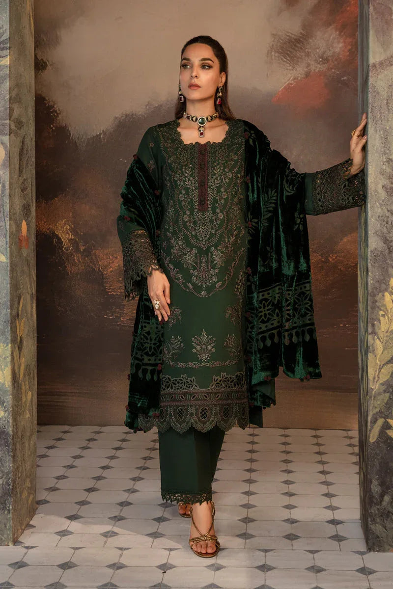 Rangrasiya | Premium Winter Edit 24 |  Matcha - Aqsa Fabrics