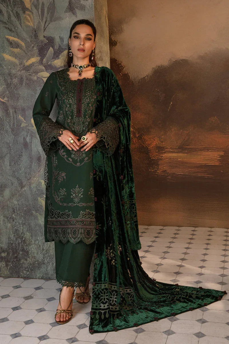 Rangrasiya | Premium Winter Edit 24 |  Matcha - Aqsa Fabrics