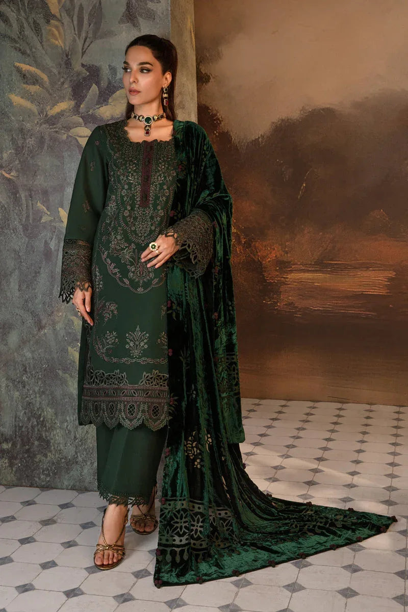 Rangrasiya | Premium Winter Edit 24 |  Matcha - Aqsa Fabrics