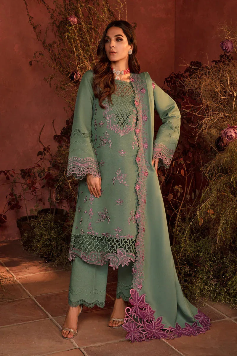 Rangrasiya | Premium Winter Edit 24 |  Mint - Aqsa Fabrics