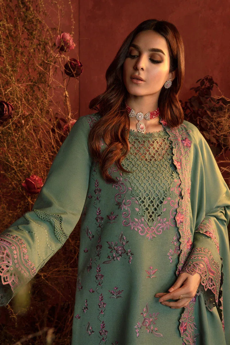 Rangrasiya | Premium Winter Edit 24 |  Mint - Aqsa Fabrics