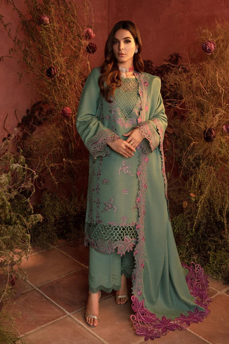 Rangrasiya | Premium Winter Edit 24 |  Mint - Aqsa Fabrics