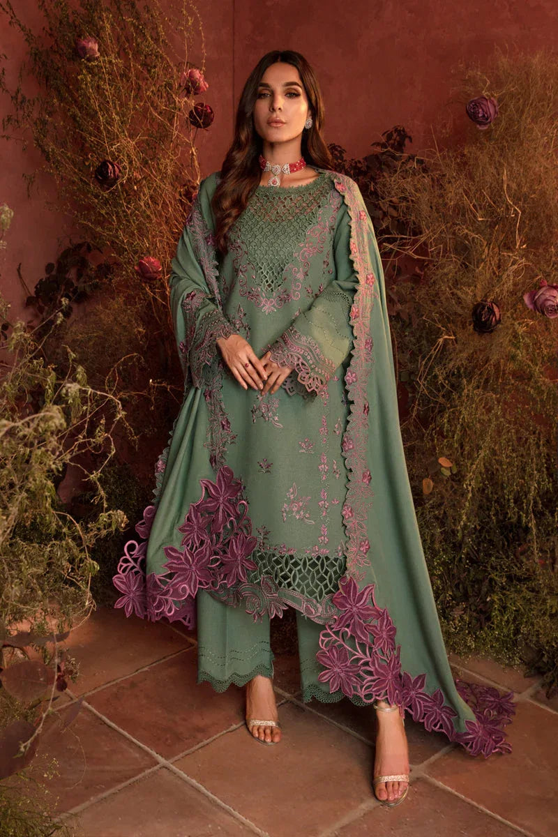 Rangrasiya | Premium Winter Edit 24 |  Mint - Aqsa Fabrics