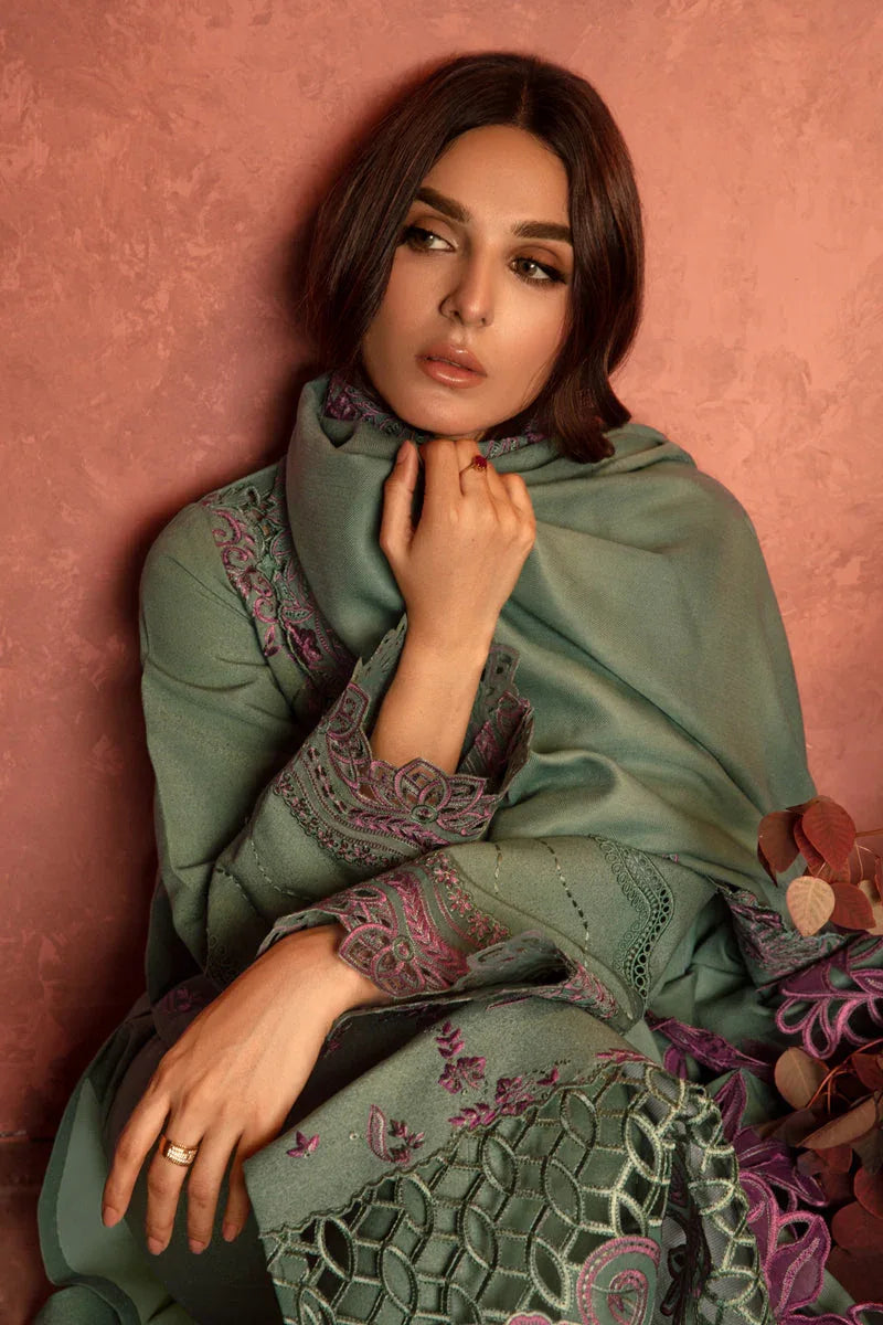 Rangrasiya | Premium Winter Edit 24 |  Mint - Aqsa Fabrics