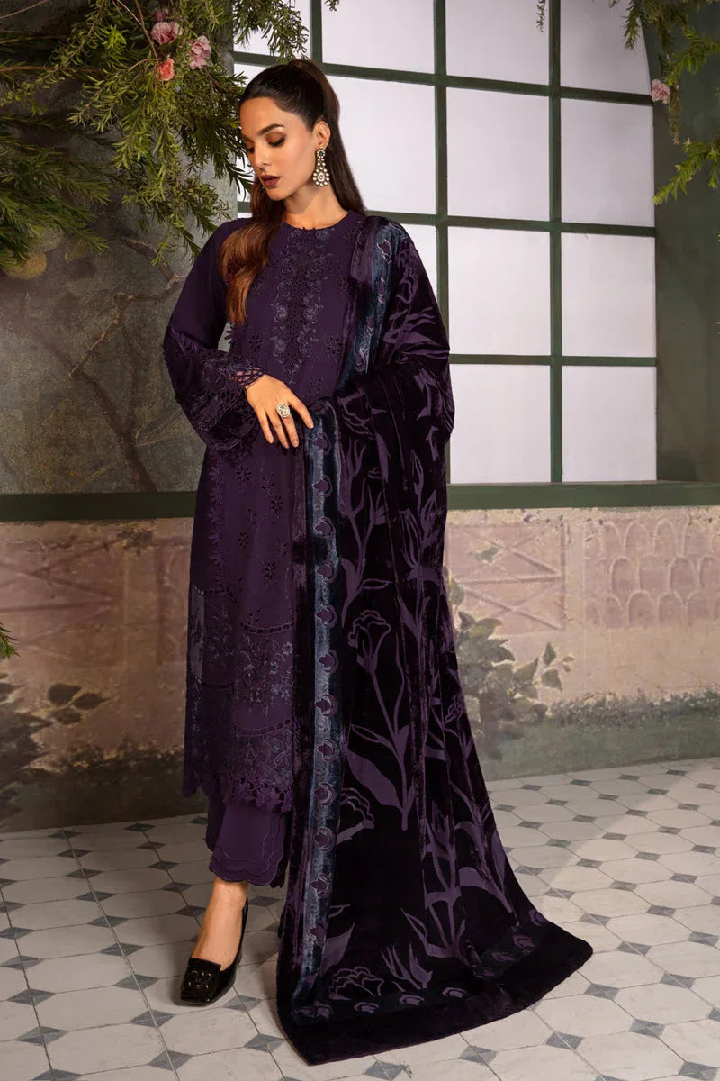 Rangrasiya | Premium Winter Edit 24 | Mocha - Aqsa Fabrics