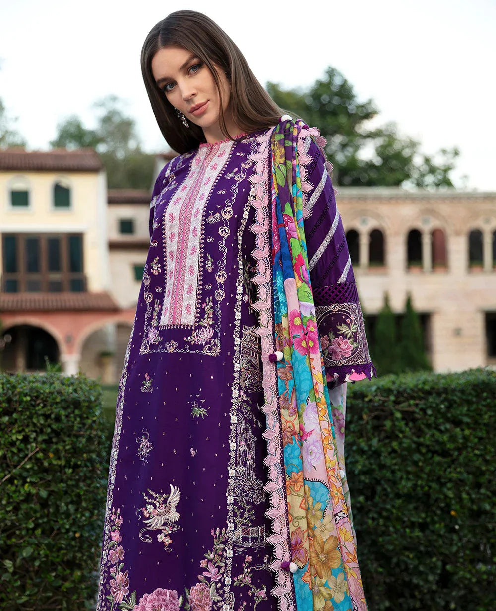Republic Womenswear | Ilana Eid Luxury Lawn | Lisette - Aqsa Fabrics
