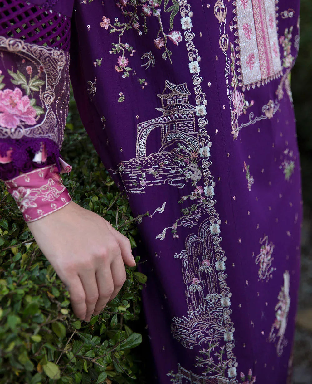 Republic Womenswear | Ilana Eid Luxury Lawn | Lisette - Aqsa Fabrics