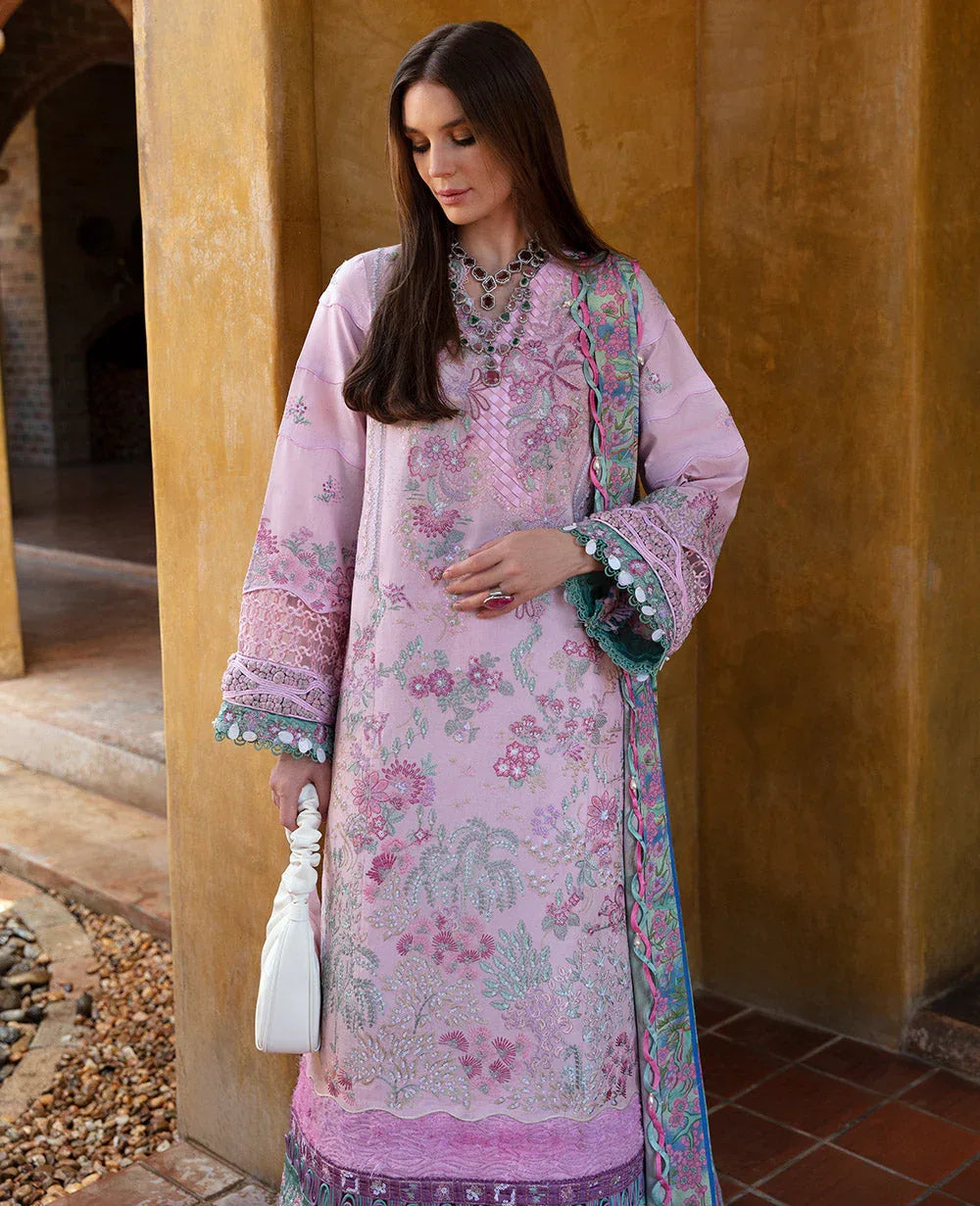 Republic Womenswear | Ilana Eid Luxury Lawn | Aveline - Aqsa Fabrics