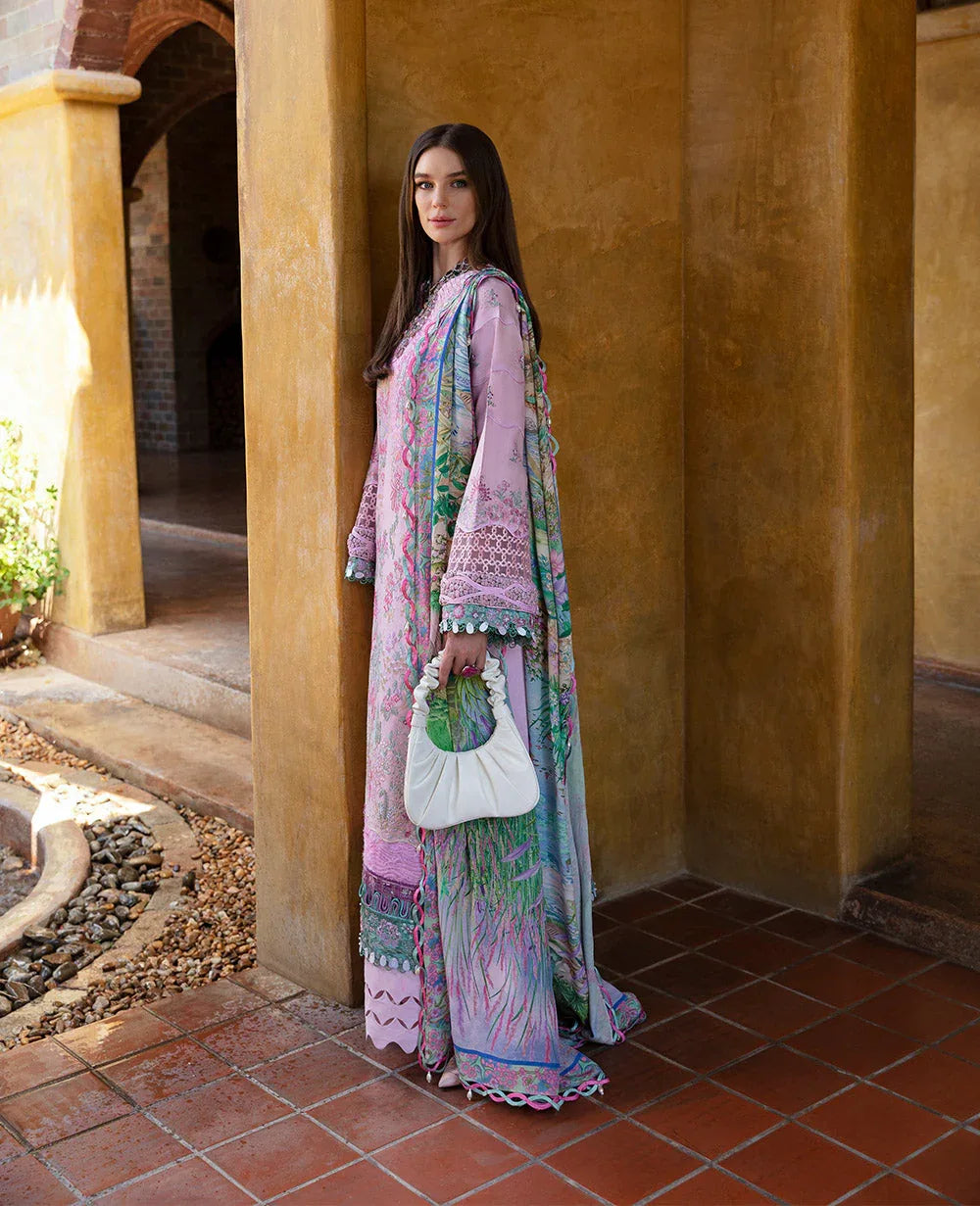 Republic Womenswear | Ilana Eid Luxury Lawn | Aveline - Aqsa Fabrics