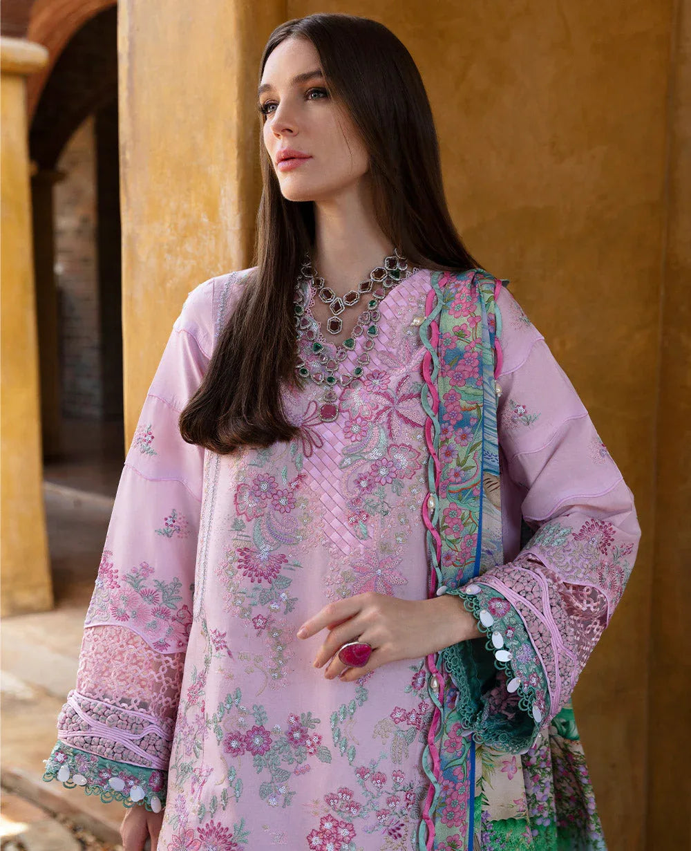 Republic Womenswear | Ilana Eid Luxury Lawn | Aveline - Aqsa Fabrics