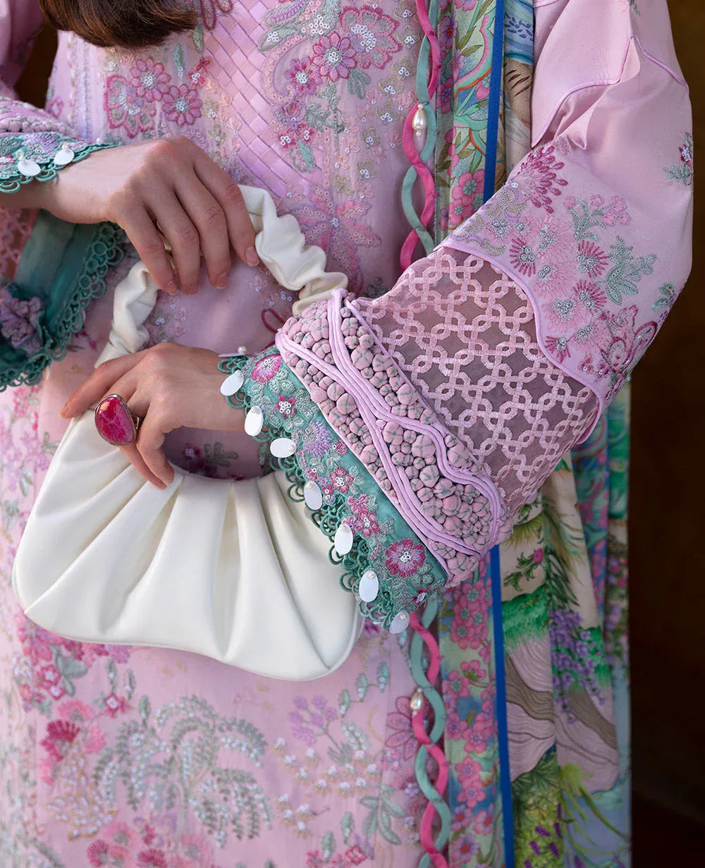 Republic Womenswear | Ilana Eid Luxury Lawn | Aveline - Aqsa Fabrics