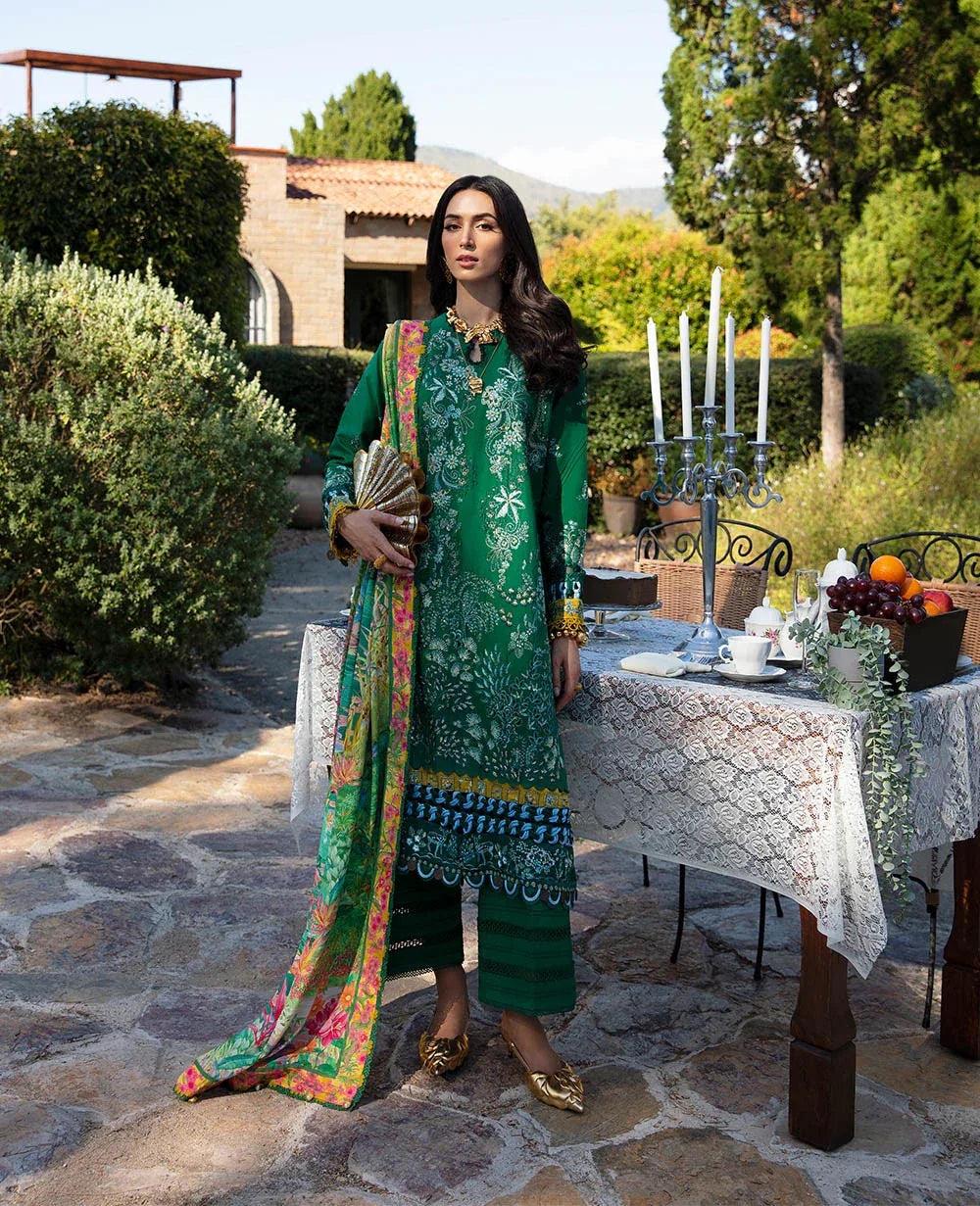 Republic Womenswear | Ilana Eid Luxury Lawn |Helene - Aqsa Fabrics