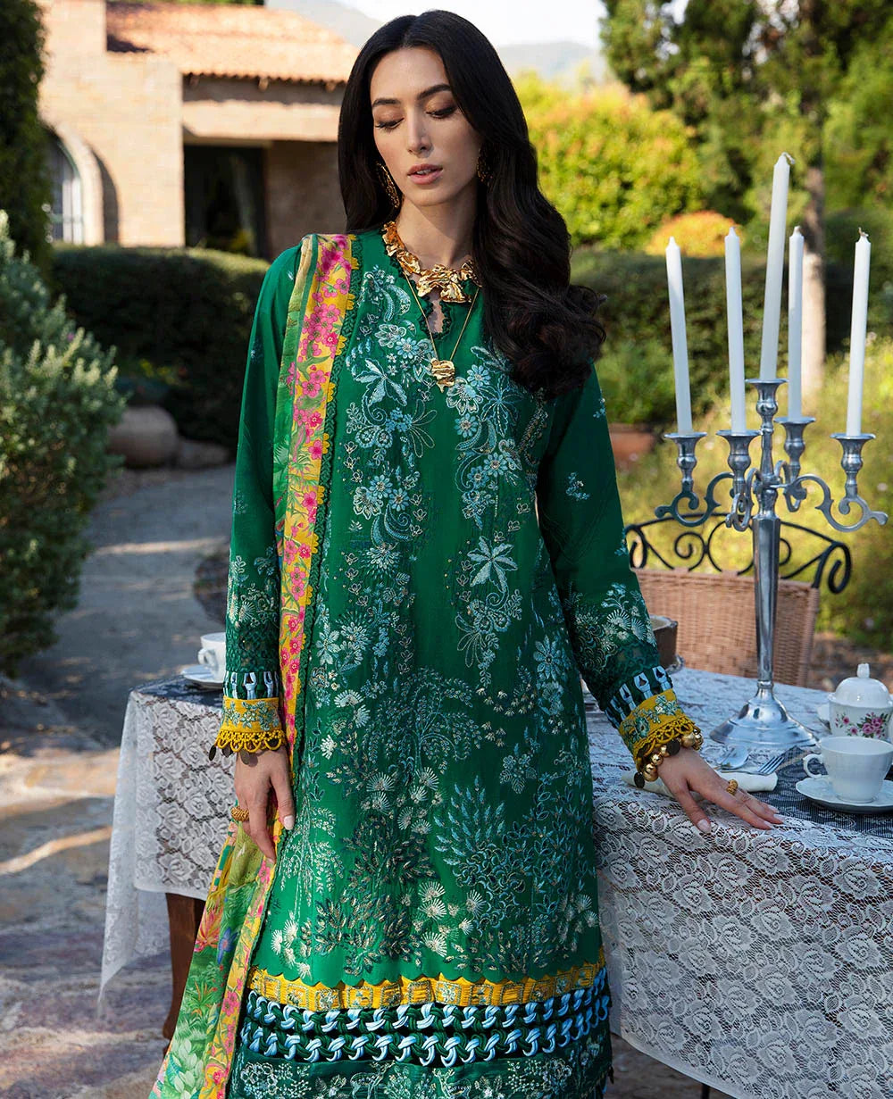 Republic Womenswear | Ilana Eid Luxury Lawn |Helene - Aqsa Fabrics