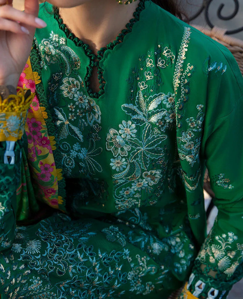 Republic Womenswear | Ilana Eid Luxury Lawn |Helene - Aqsa Fabrics