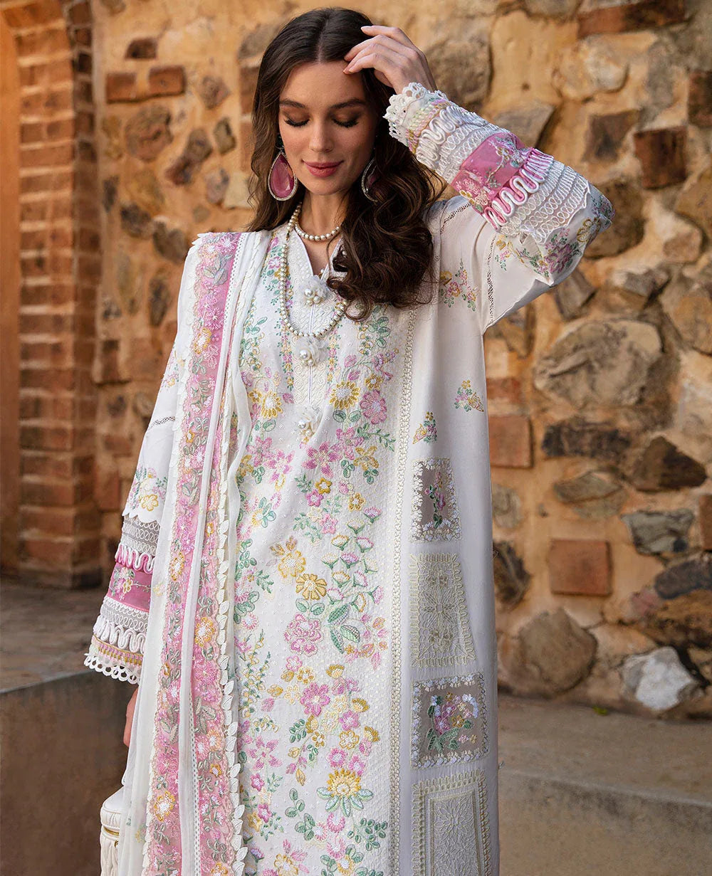 Republic Womenswear | Ilana Eid Luxury Lawn | Reveuse - Aqsa Fabrics