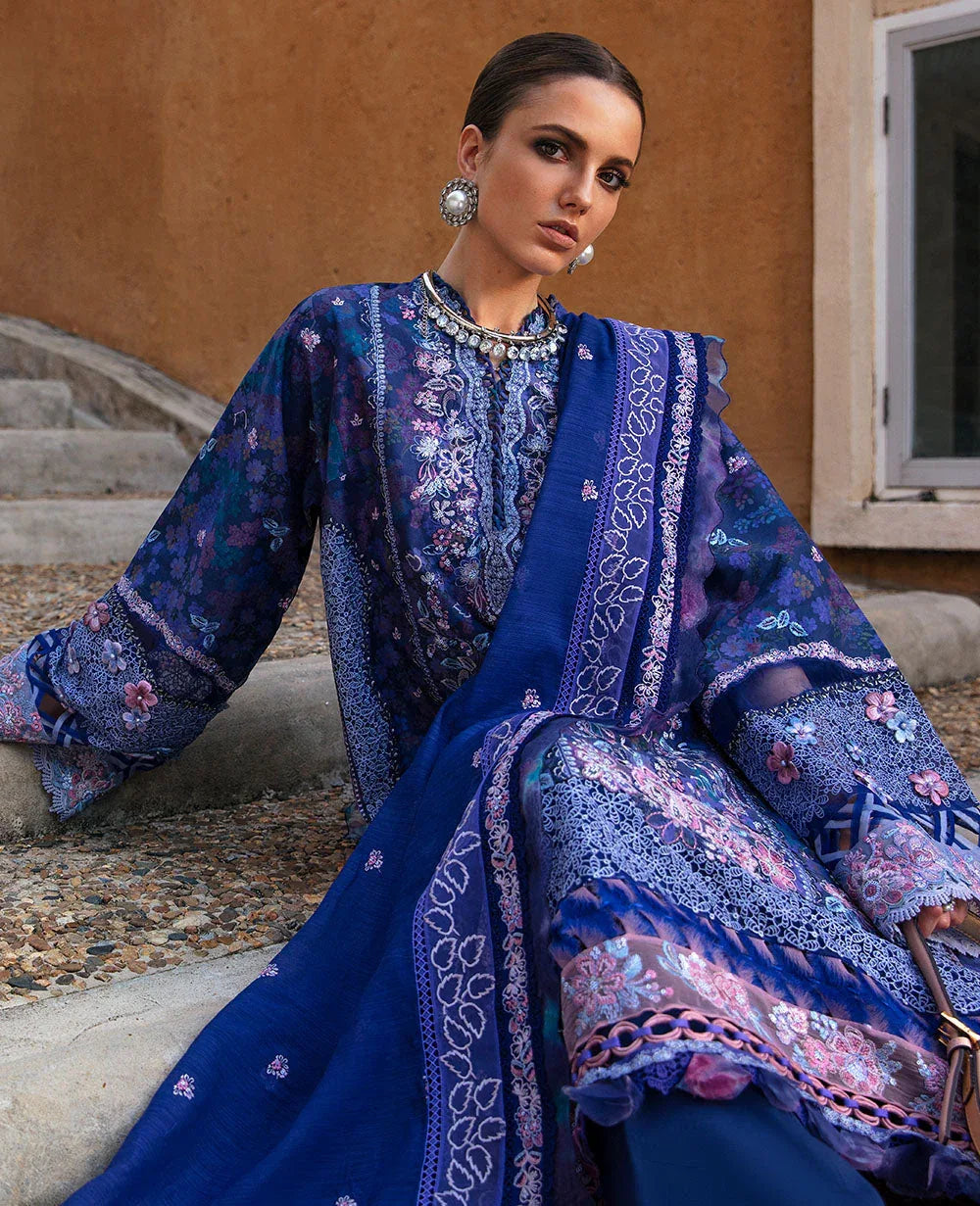 Republic Womenswear | Ilana Eid Luxury Lawn | Lawn Lune - Aqsa Fabrics