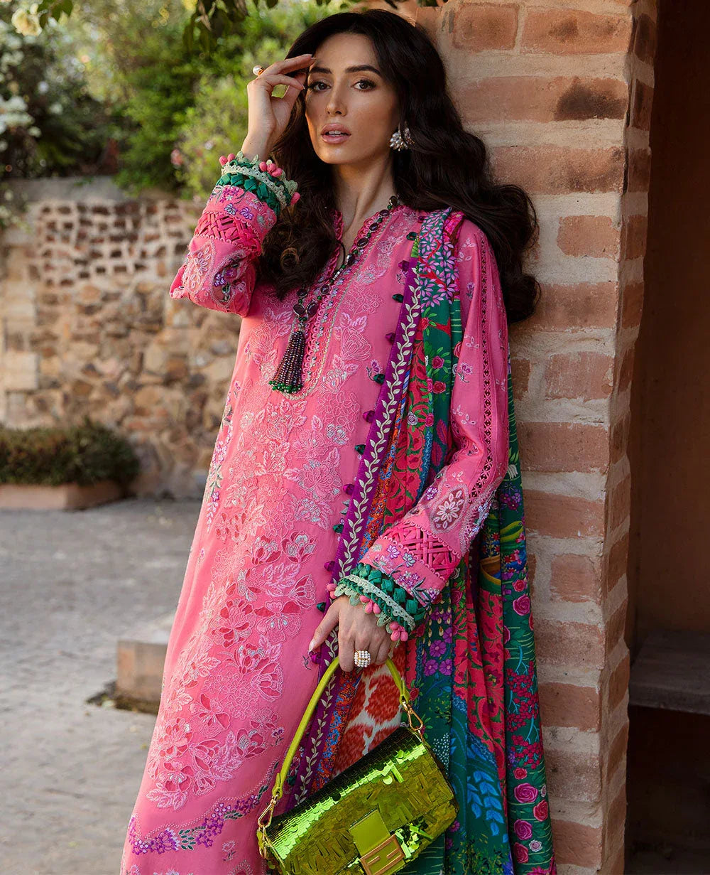 Republic Womenswear | Ilana Eid Luxury Lawn | Clemence - Aqsa Fabrics