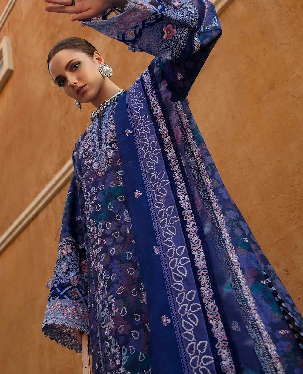 Republic Womenswear | Ilana Eid Luxury Lawn | Lawn Lune - Aqsa Fabrics