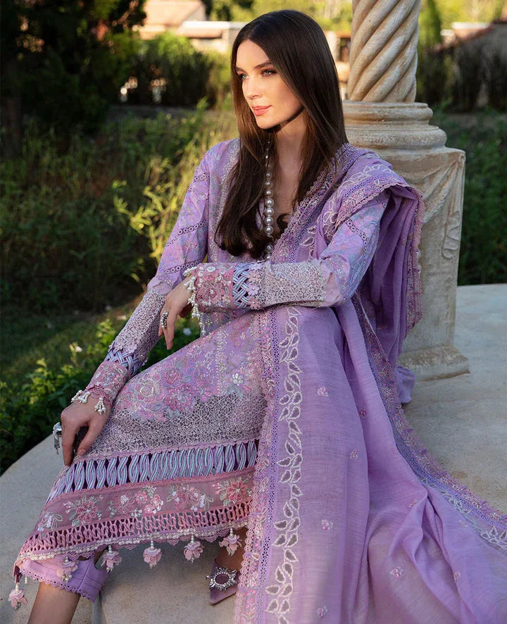 Republic Womenswear | Ilana Eid Luxury Lawn | Naya - Aqsa Fabrics