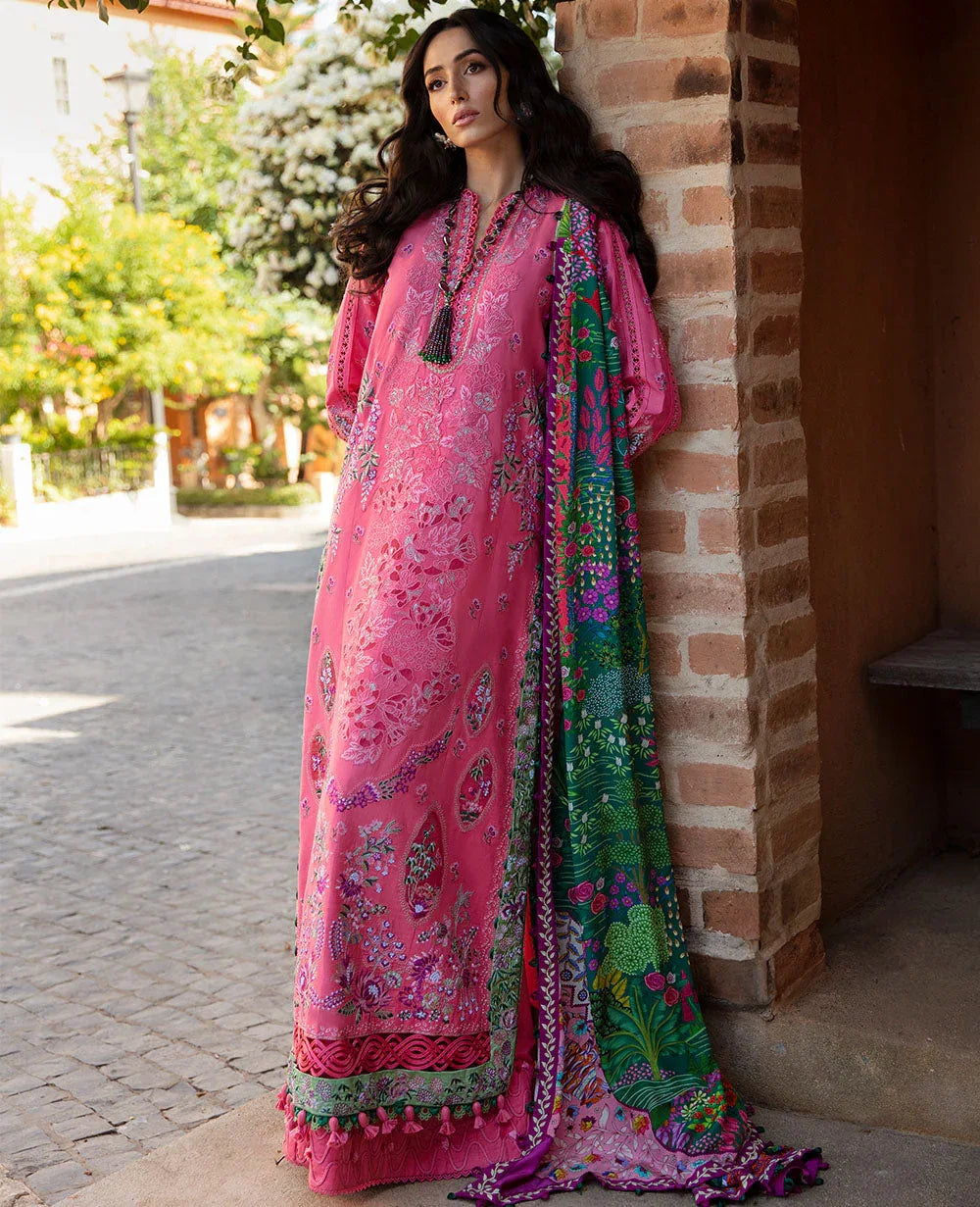 Republic Womenswear | Ilana Eid Luxury Lawn | Clemence - Aqsa Fabrics