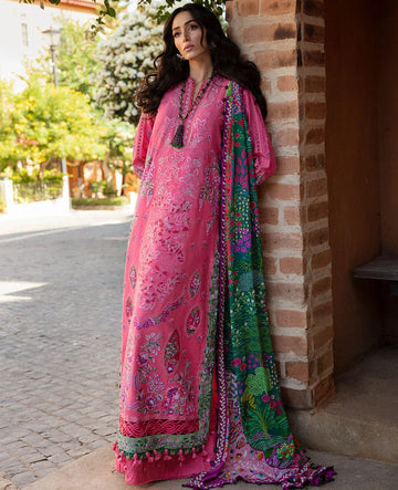 Republic Womenswear | Ilana Eid Luxury Lawn | Clemence - Aqsa Fabrics