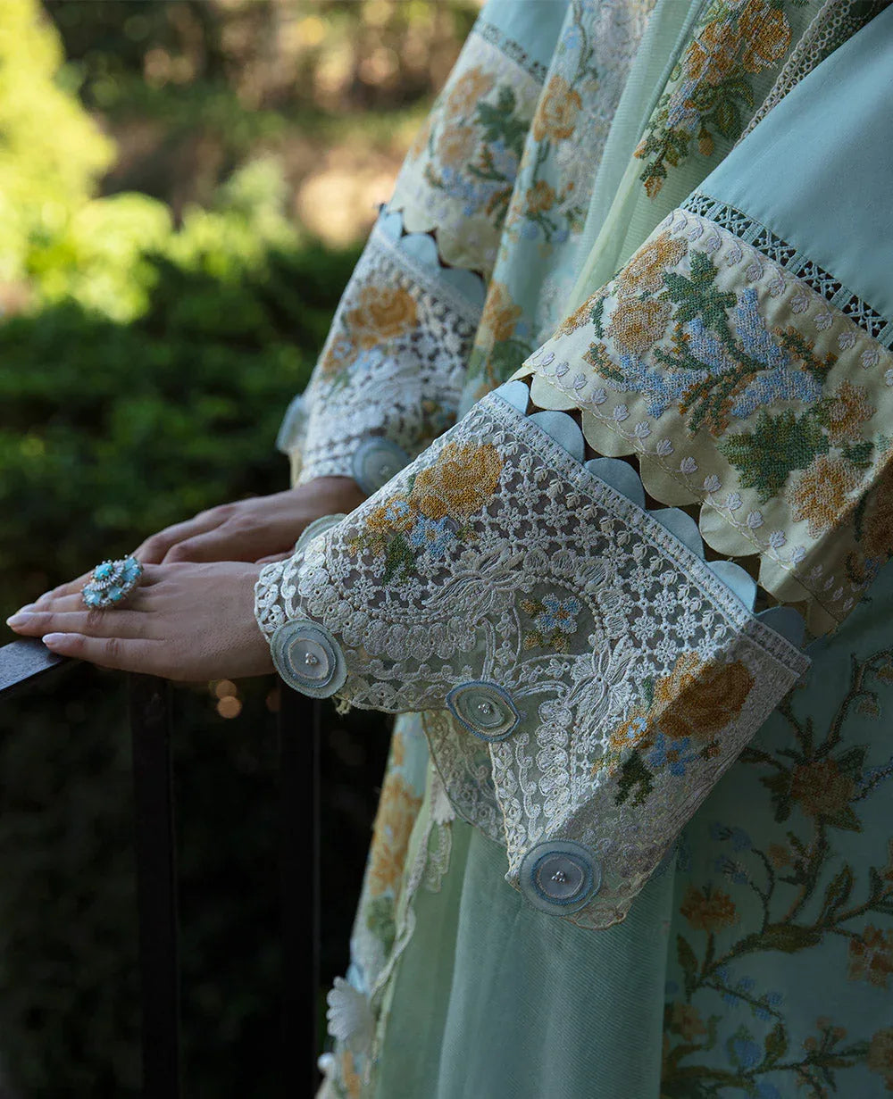 Republic Womenswear | Ilana Eid Luxury Lawn | Elaine - Aqsa Fabrics