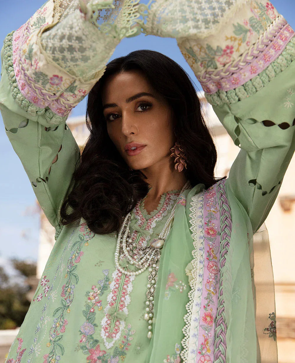 Republic Womenswear | Ilana Eid Luxury Lawn | AurÃÂ©lie - Aqsa Fabrics
