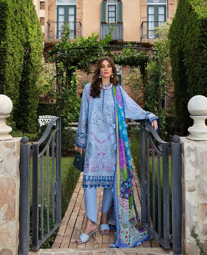 Republic Womenswear | Ilana Eid Luxury Lawn | Elodie - Aqsa Fabrics