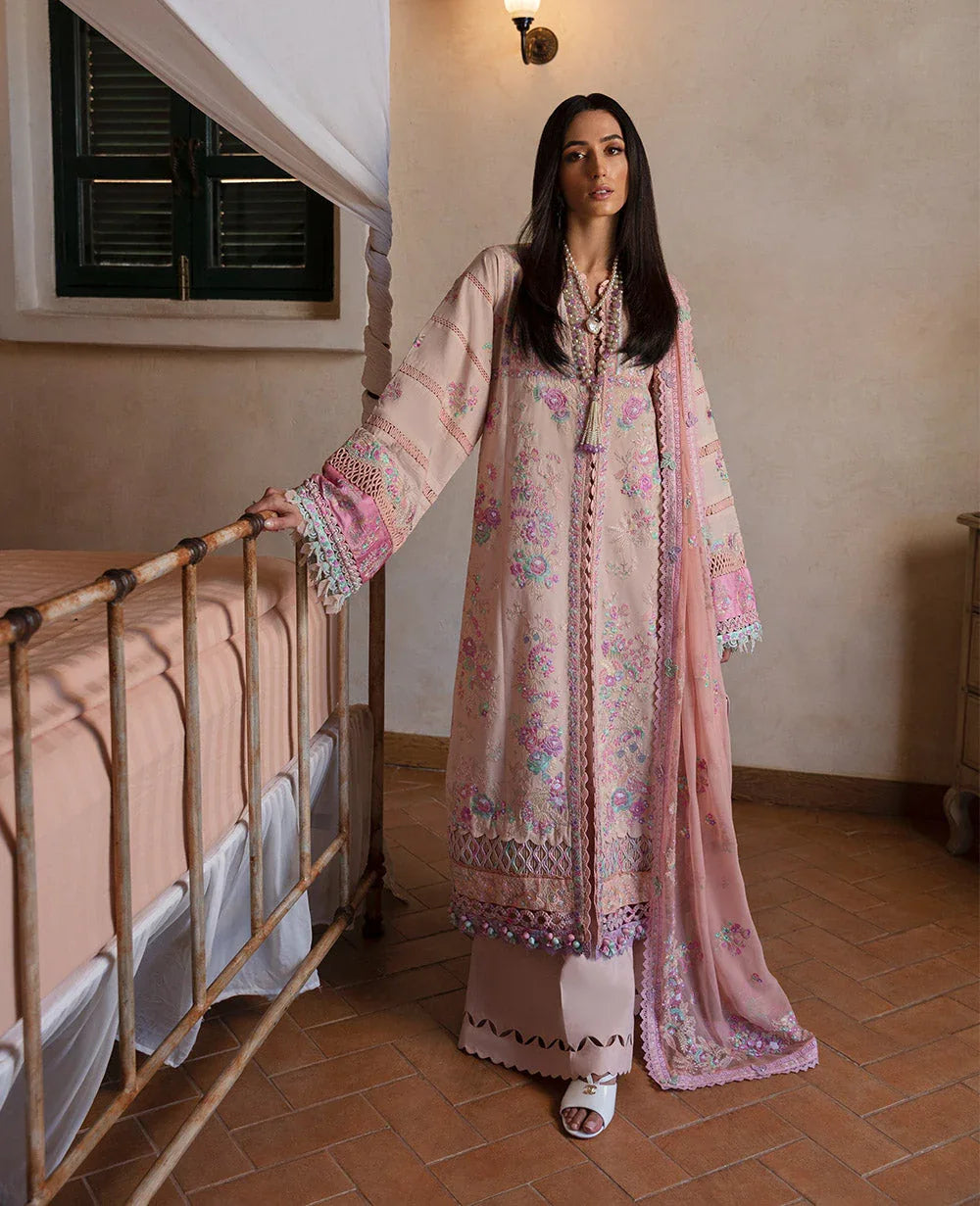 Republic Womenswear | Ilana Eid Luxury Lawn | Lumiere - Aqsa Fabrics