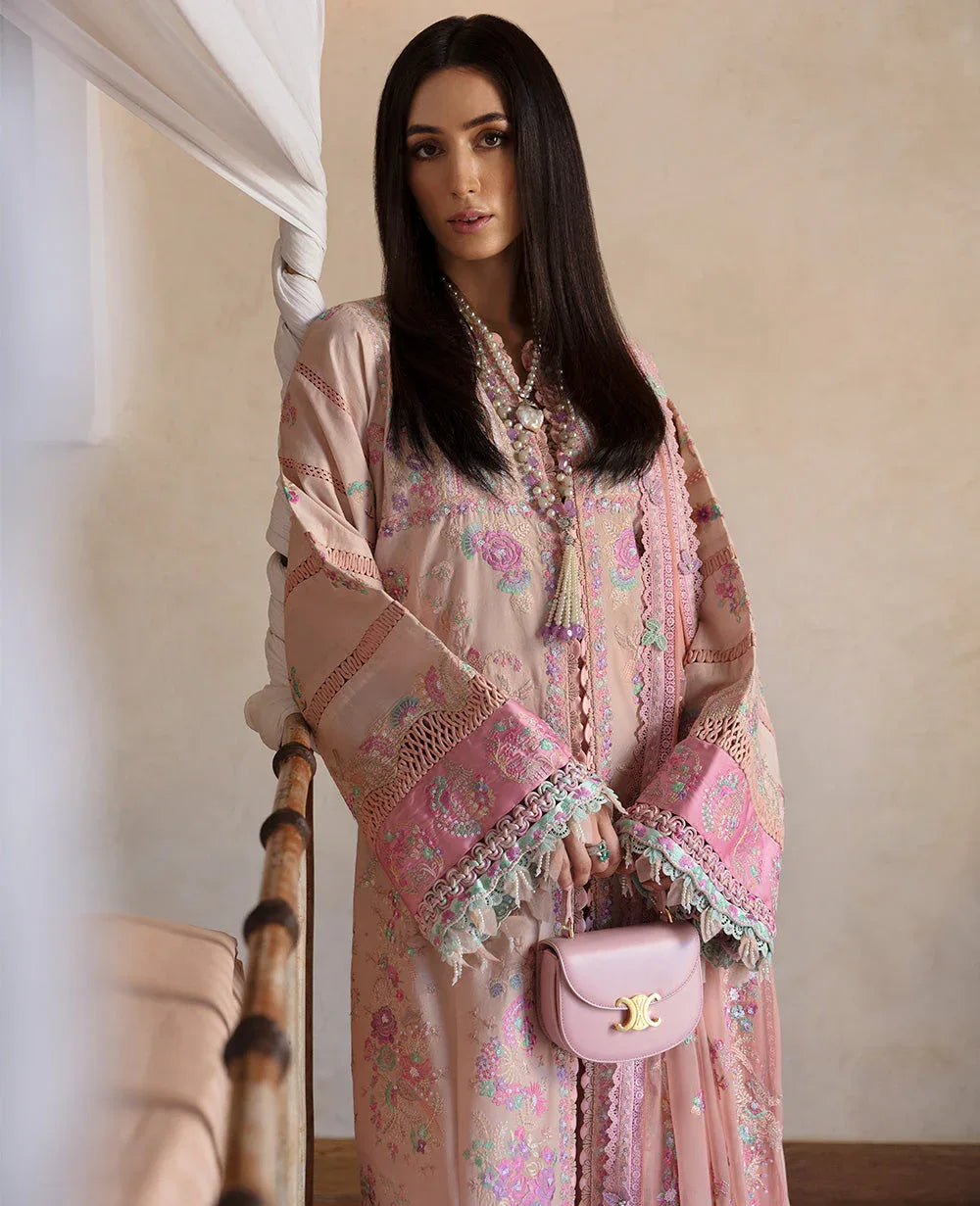 Republic Womenswear | Ilana Eid Luxury Lawn | Lumiere - Aqsa Fabrics