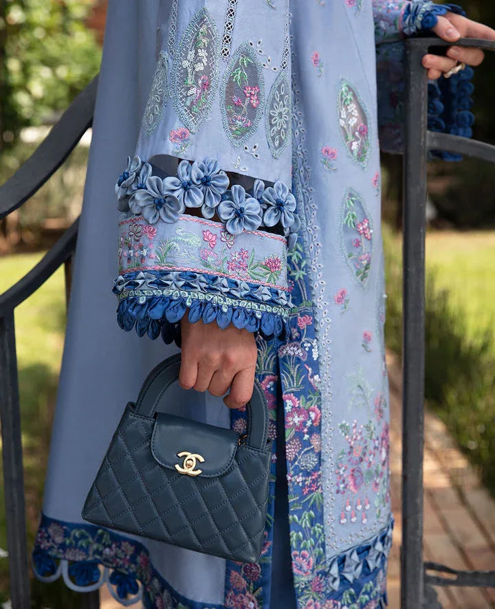 Republic Womenswear | Ilana Eid Luxury Lawn | Elodie - Aqsa Fabrics