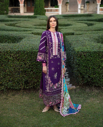 Republic Womenswear | Ilana Eid Luxury Lawn | Lisette - Aqsa Fabrics
