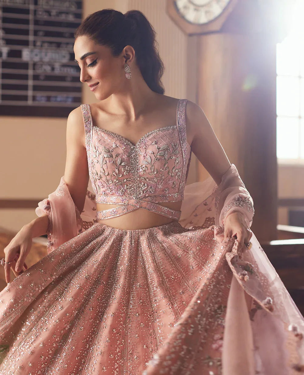 Republic Womenswear | Pieno De Verde Wedding 24 | RWU-24-D4 (Dafne ) - Aqsa Fabrics