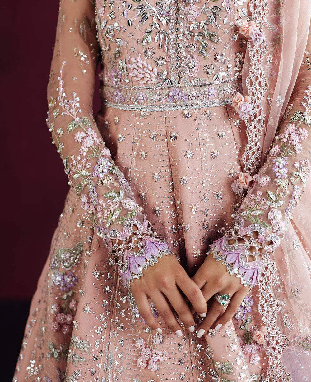 Republic Womenswear | Pieno De Verde Wedding 24 | RWU-24-D4 (Dafne ) - Aqsa Fabrics