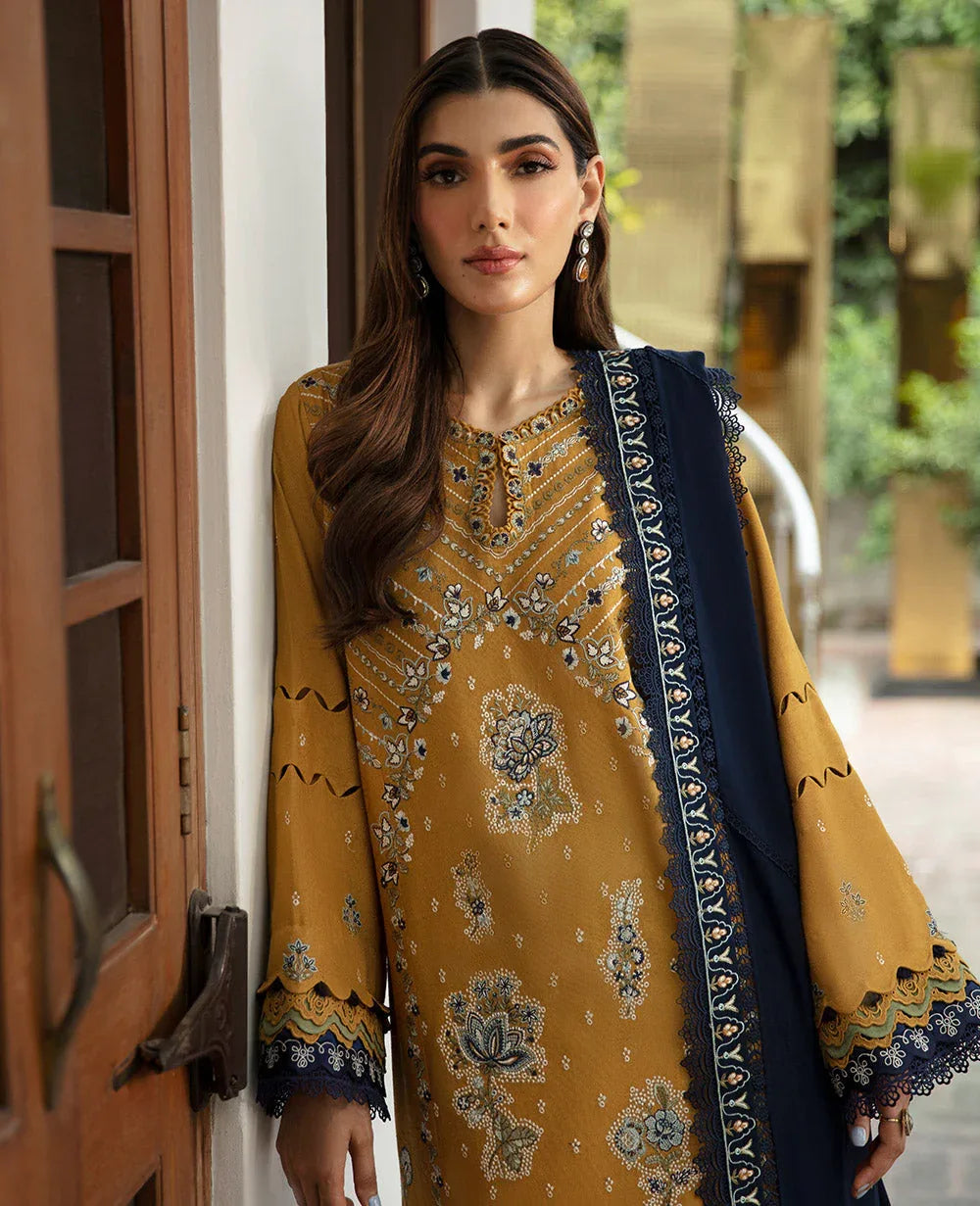 Republic Womenswear | Rosalee Winter 24 |  D5 (Feeha) - Aqsa Fabrics
