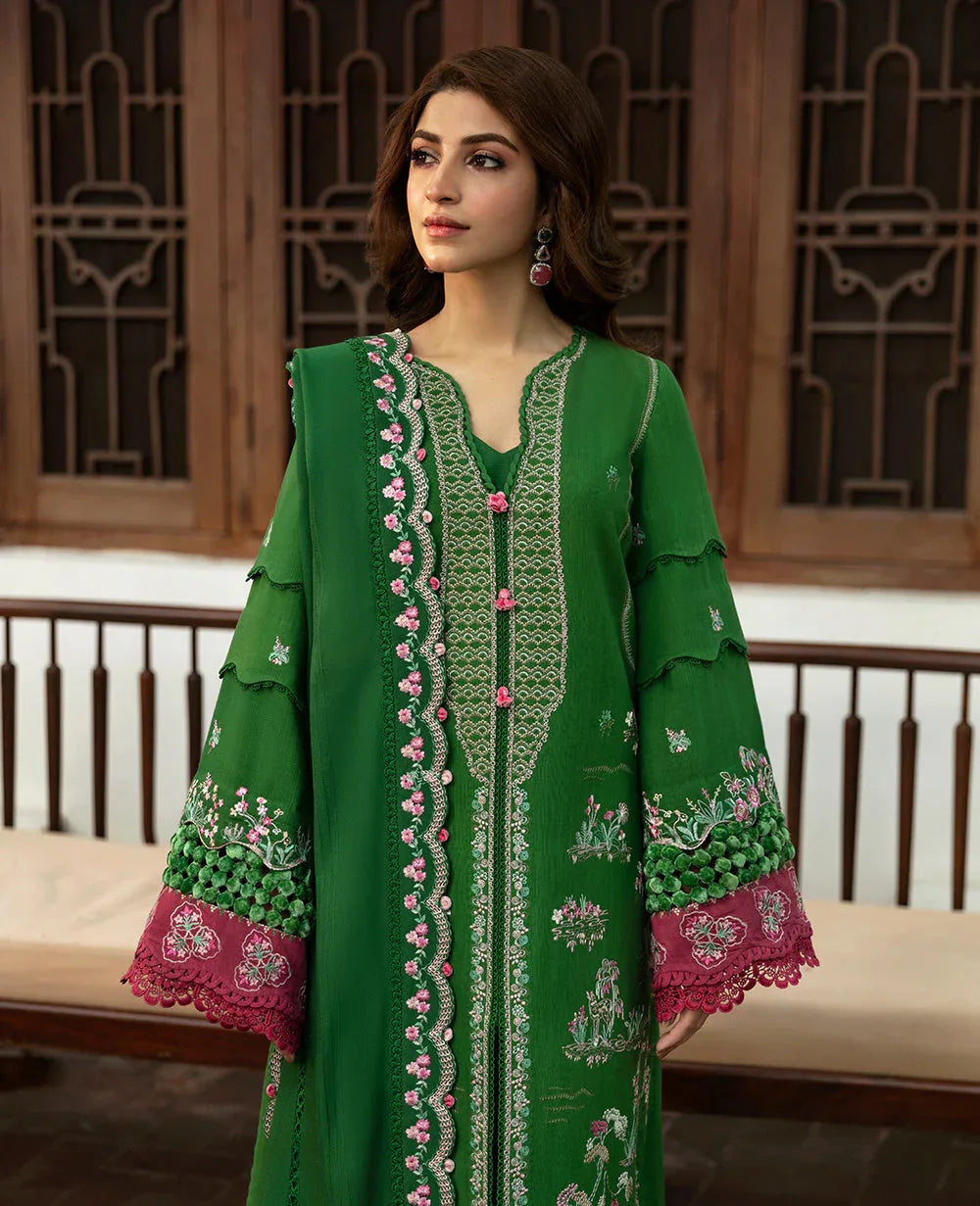 Republic Womenswear | Rosalee Winter 24 |  D6 (Ina) - Aqsa Fabrics